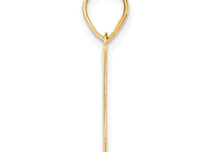 14k Yellow Gold Pendants Style APN37 - Classique Jewelry Inc.