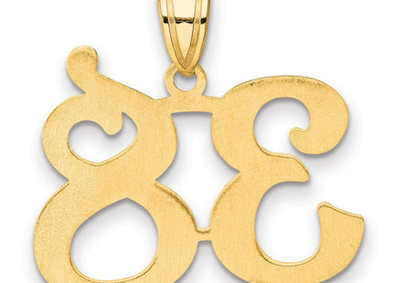 14k Yellow Gold Pendants Style APN38 - Classique Jewelry Inc.