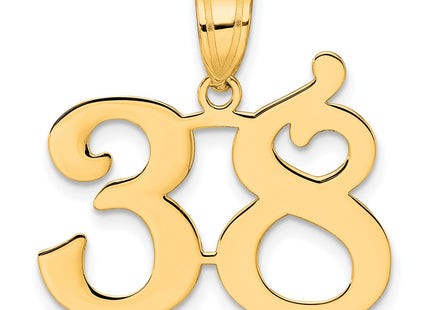 14k Yellow Gold Pendants Style APN38 - Classique Jewelry Inc.
