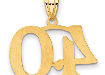 14k Yellow Gold Pendants Style APN40 - Classique Jewelry Inc.