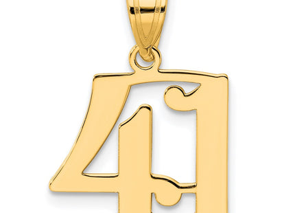 14k Yellow Gold Pendants Style APN41 - Classique Jewelry Inc.