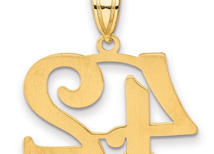 14k Yellow Gold Pendants Style APN42 - Classique Jewelry Inc.