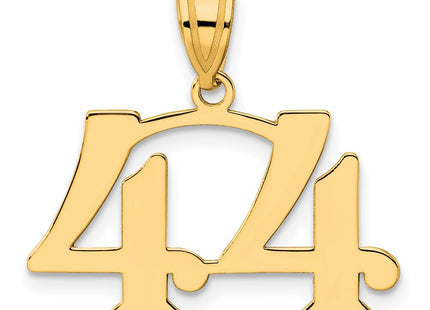 14k Yellow Gold Pendants Style APN44 - Classique Jewelry Inc.
