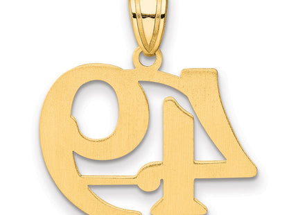 14k Yellow Gold Pendants Style APN49 - Classique Jewelry Inc.