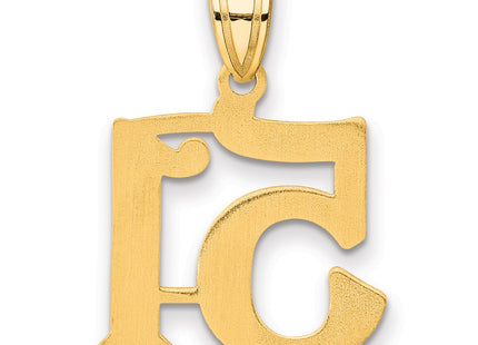 14k Yellow Gold Pendants Style APN51 - Classique Jewelry Inc.
