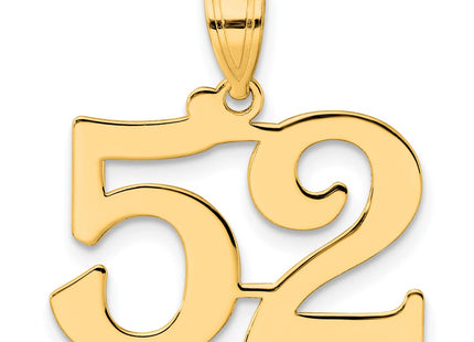 14k Yellow Gold Pendants Style APN52 - Classique Jewelry Inc.