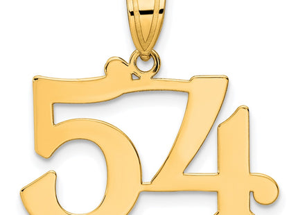 14k Yellow Gold Pendants Style APN54 - Classique Jewelry Inc.