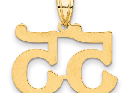 14k Yellow Gold Pendants Style APN55 - Classique Jewelry Inc.