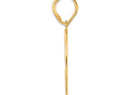 14k Yellow Gold Pendants Style APN59 - Classique Jewelry Inc.