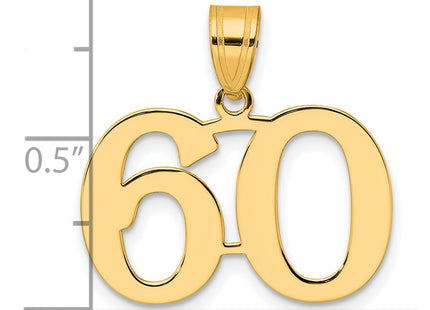 14k Yellow Gold Pendants Style APN60 - Classique Jewelry Inc.