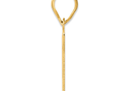 14k Yellow Gold Pendants Style APN61 - Classique Jewelry Inc.