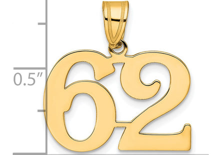 14k Yellow Gold Pendants Style APN62 - Classique Jewelry Inc.