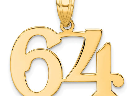 14k Yellow Gold Pendants Style APN64 - Classique Jewelry Inc.