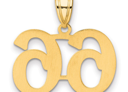 14k Yellow Gold Pendants Style APN66 - Classique Jewelry Inc.