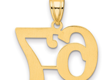 14k Yellow Gold Pendants Style APN67 - Classique Jewelry Inc.