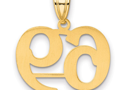 14k Yellow Gold Pendants Style APN69 - Classique Jewelry Inc.