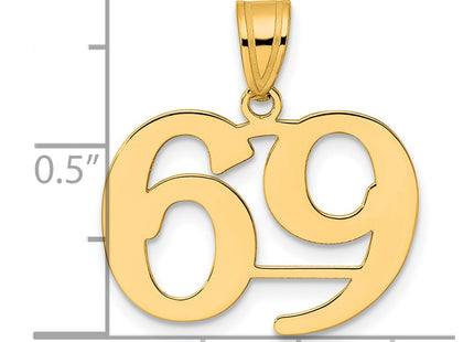 14k Yellow Gold Pendants Style APN69 - Classique Jewelry Inc.