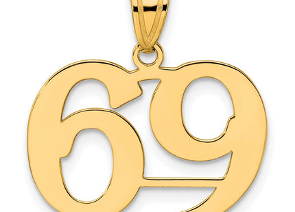 14k Yellow Gold Pendants Style APN69 - Classique Jewelry Inc.