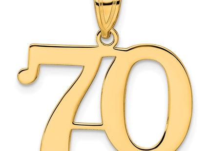 14k Yellow Gold Pendants Style APN70 - Classique Jewelry Inc.