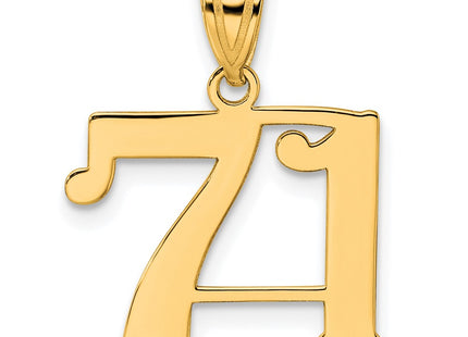 14k Yellow Gold Pendants Style APN71 - Classique Jewelry Inc.