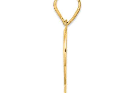 14k Yellow Gold Pendants Style APN72 - Classique Jewelry Inc.