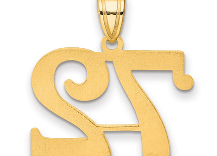 14k Yellow Gold Pendants Style APN72 - Classique Jewelry Inc.
