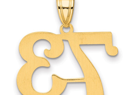 14k Yellow Gold Pendants Style APN73 - Classique Jewelry Inc.