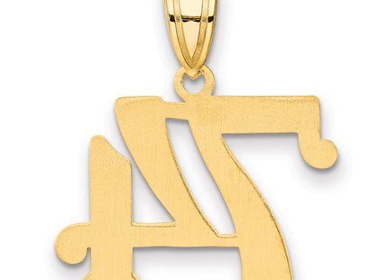 14k Yellow Gold Pendants Style APN74 - Classique Jewelry Inc.