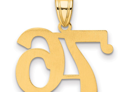14k Yellow Gold Pendants Style APN76 - Classique Jewelry Inc.