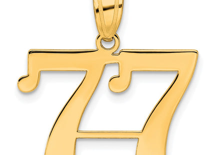 14k Yellow Gold Pendants Style APN77 - Classique Jewelry Inc.