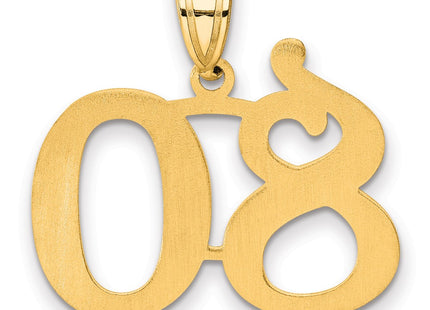 14k Yellow Gold Pendants Style APN80 - Classique Jewelry Inc.