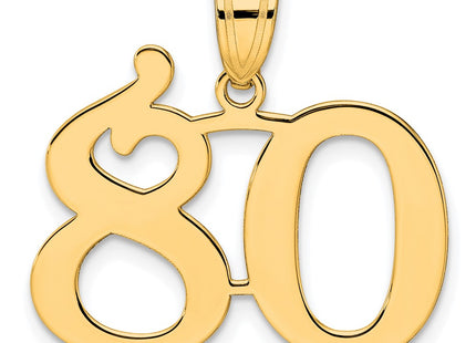 14k Yellow Gold Pendants Style APN80 - Classique Jewelry Inc.