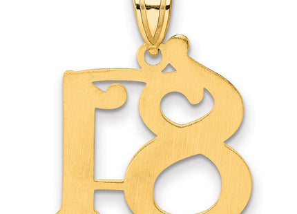 14k Yellow Gold Pendants Style APN81 - Classique Jewelry Inc.