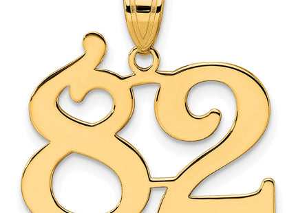 14k Yellow Gold Pendants Style APN82 - Classique Jewelry Inc.