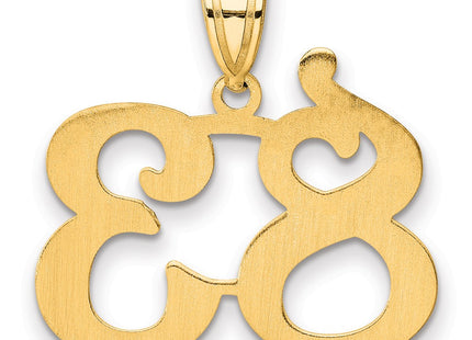 14k Yellow Gold Pendants Style APN83 - Classique Jewelry Inc.