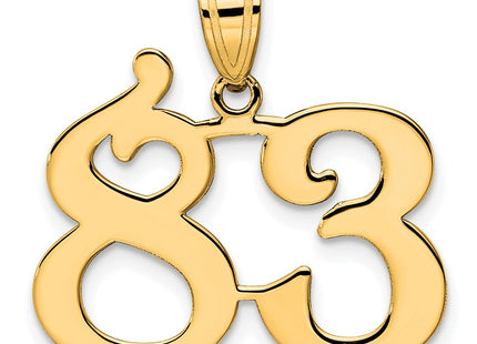 14k Yellow Gold Pendants Style APN83 - Classique Jewelry Inc.