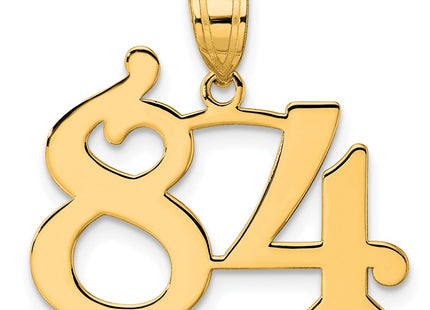 14k Yellow Gold Pendants Style APN84 - Classique Jewelry Inc.