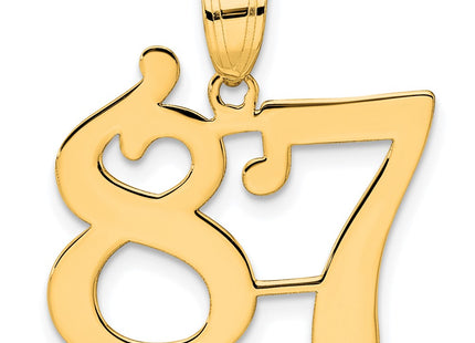 14k Yellow Gold Pendants Style APN87 - Classique Jewelry Inc.