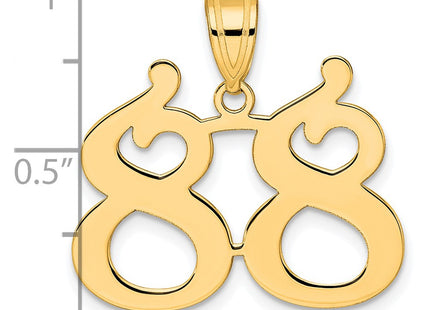 14k Yellow Gold Pendants Style APN88 - Classique Jewelry Inc.
