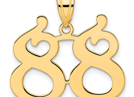 14k Yellow Gold Pendants Style APN88 - Classique Jewelry Inc.