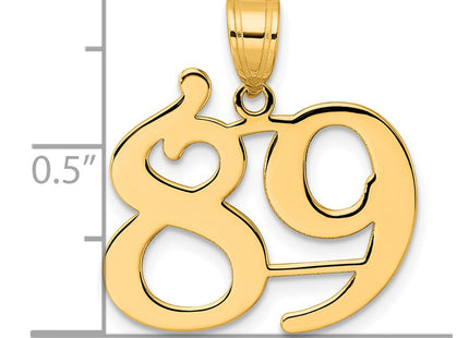 14k Yellow Gold Pendants Style APN89 - Classique Jewelry Inc.