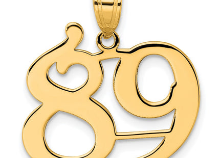 14k Yellow Gold Pendants Style APN89 - Classique Jewelry Inc.