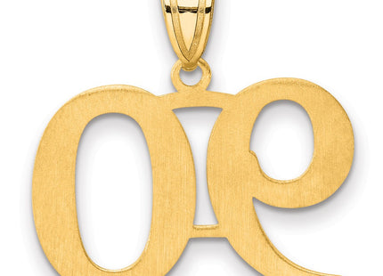 14k Yellow Gold Pendants Style APN90 - Classique Jewelry Inc.