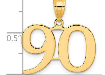 14k Yellow Gold Pendants Style APN90 - Classique Jewelry Inc.