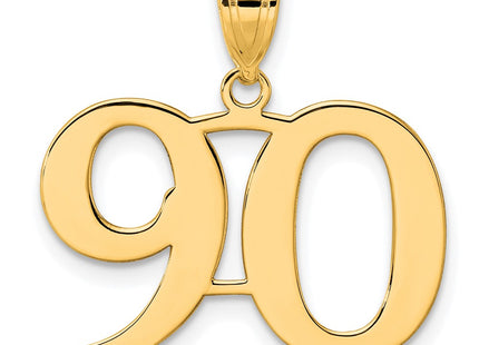 14k Yellow Gold Pendants Style APN90 - Classique Jewelry Inc.