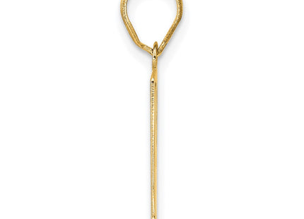 14k Yellow Gold Pendants Style APN91 - Classique Jewelry Inc.