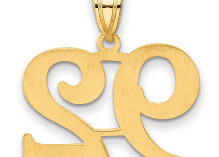 14k Yellow Gold Pendants Style APN92 - Classique Jewelry Inc.