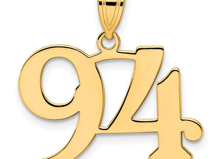 14k Yellow Gold Pendants Style APN94 - Classique Jewelry Inc.