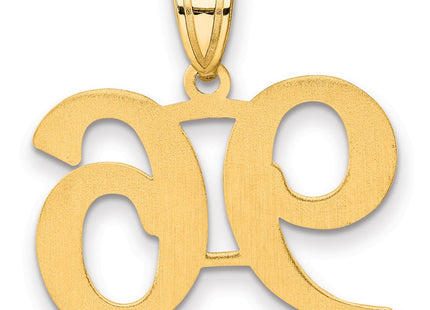 14k Yellow Gold Pendants Style APN96 - Classique Jewelry Inc.