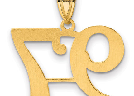14k Yellow Gold Pendants Style APN97 - Classique Jewelry Inc.